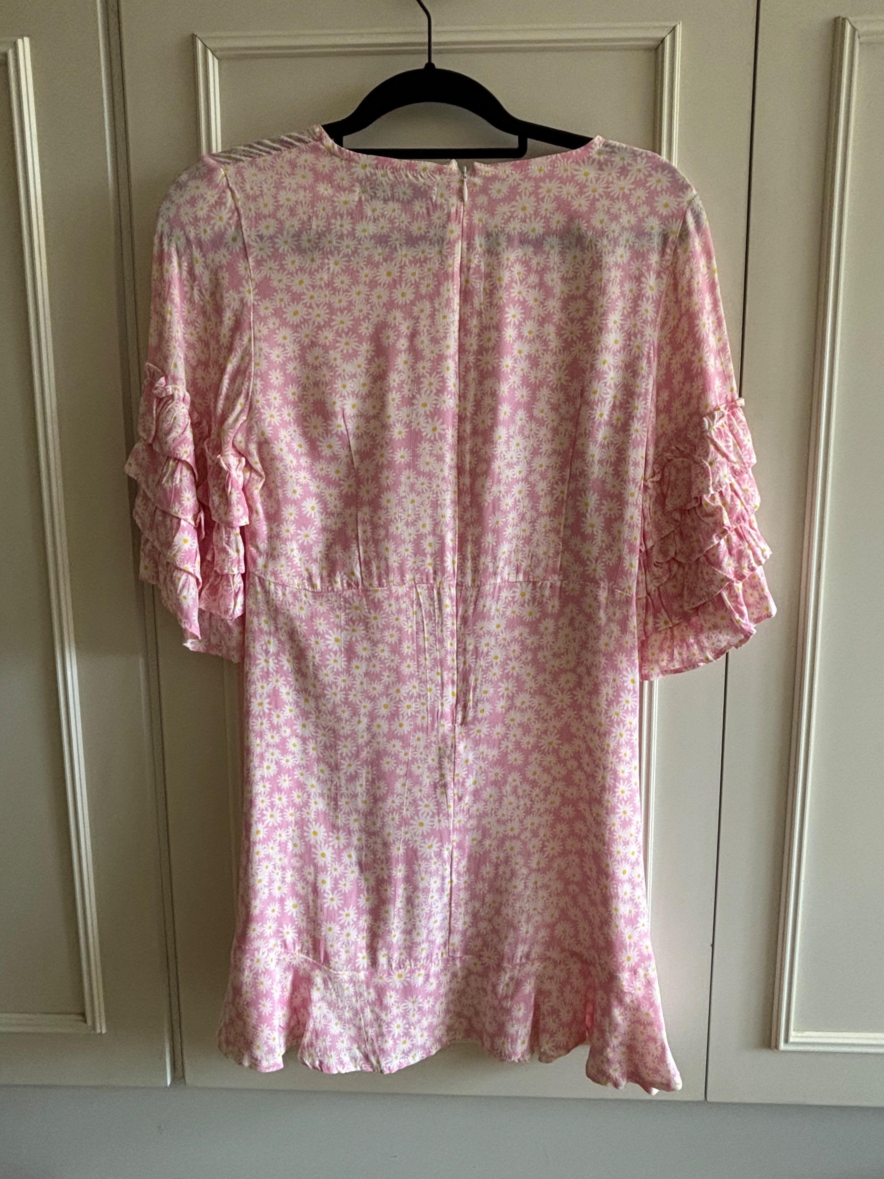 Faithful The Brand  Pink Cotton Mini Dress