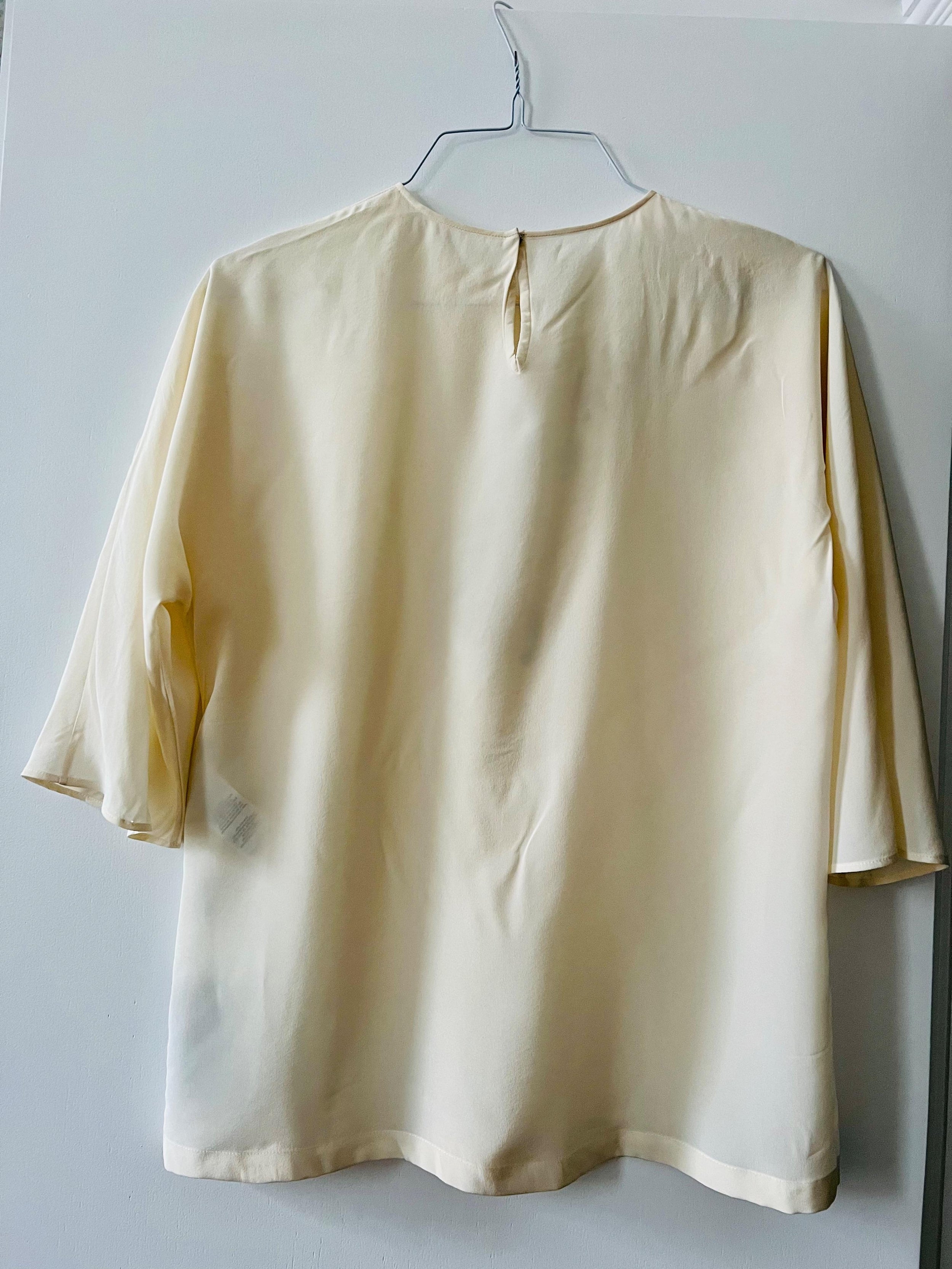 Dolce & Gabbana Cream Embellished Blouse
