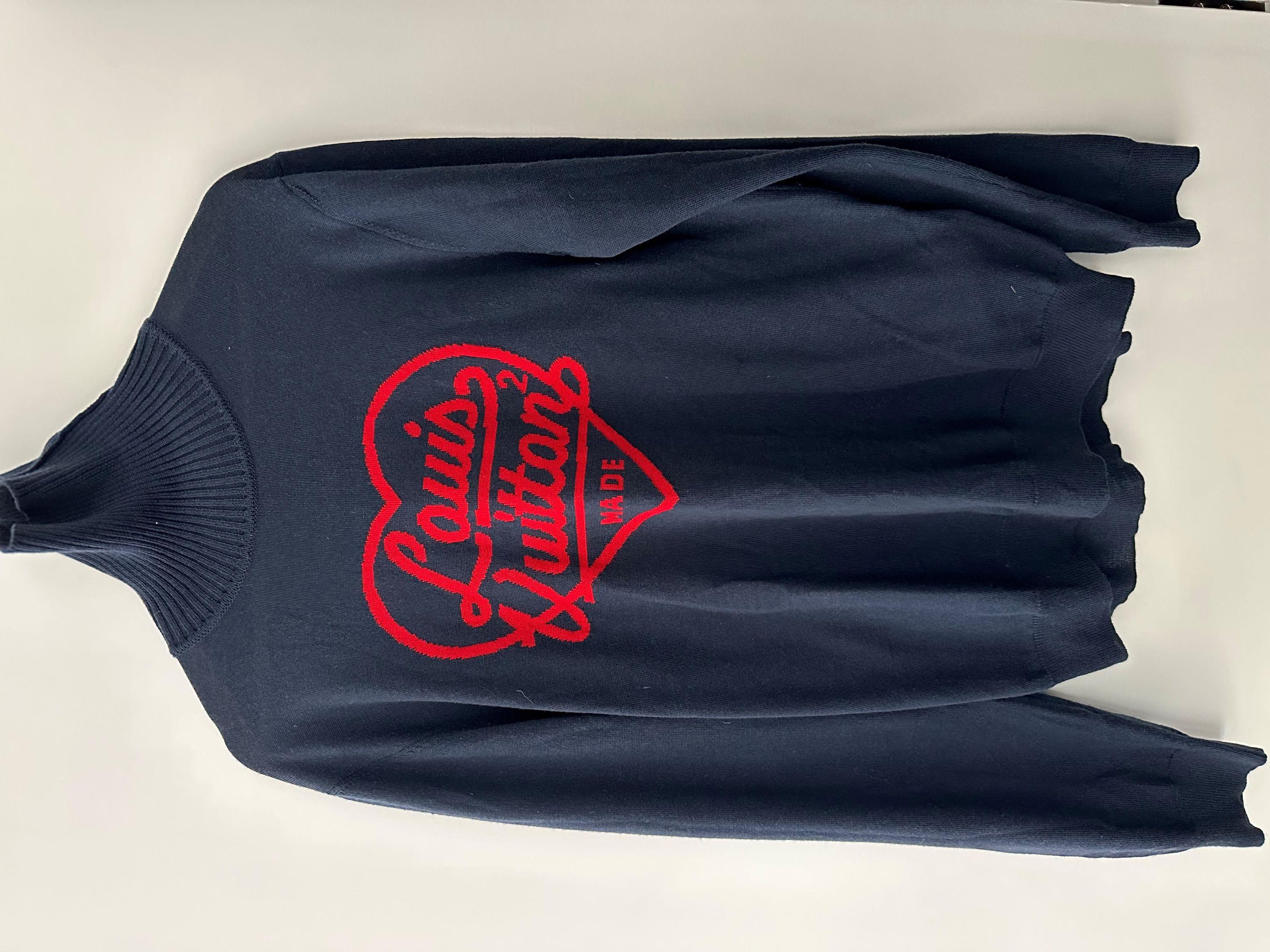 Intarsia Heart Turtleneck Jumper