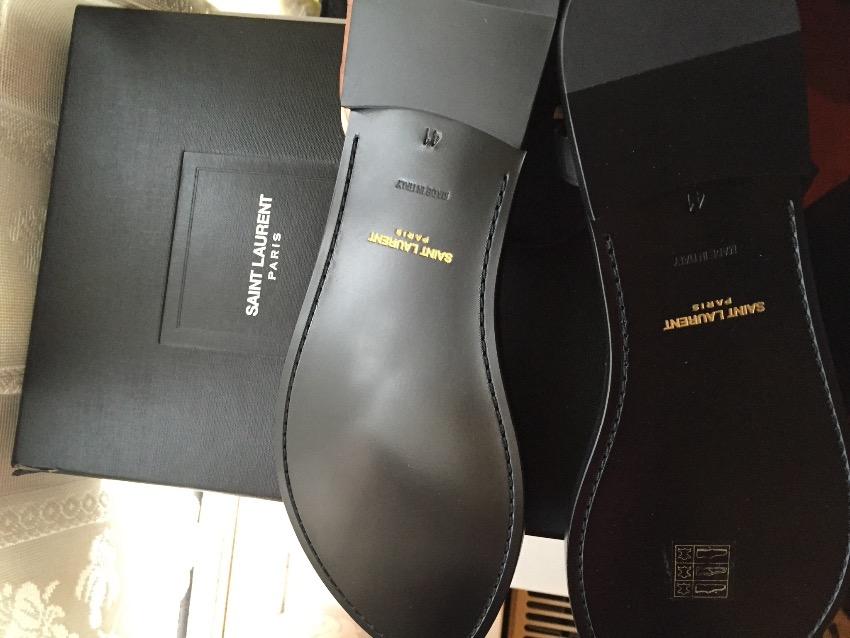SAINT LAURENT Nu Pied T-strap Flat Sandal Shoe Flat