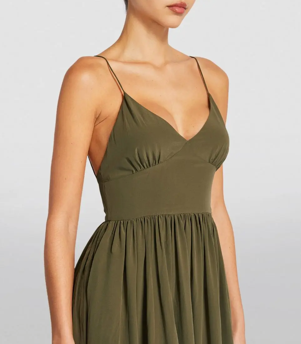 Matteau Silk Crepe Maxi Dress