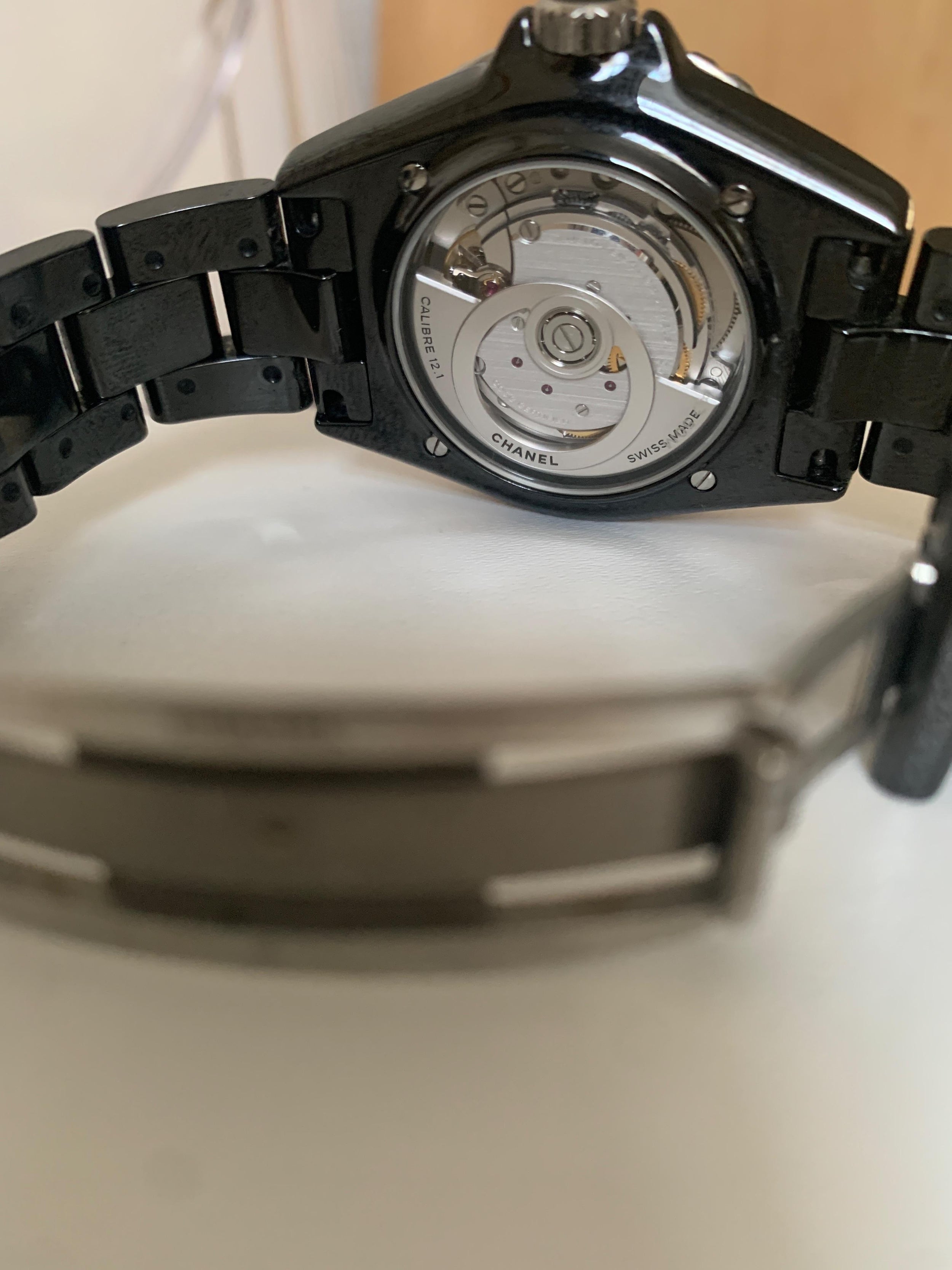 Chanel  Black J12 H6526 Watch
