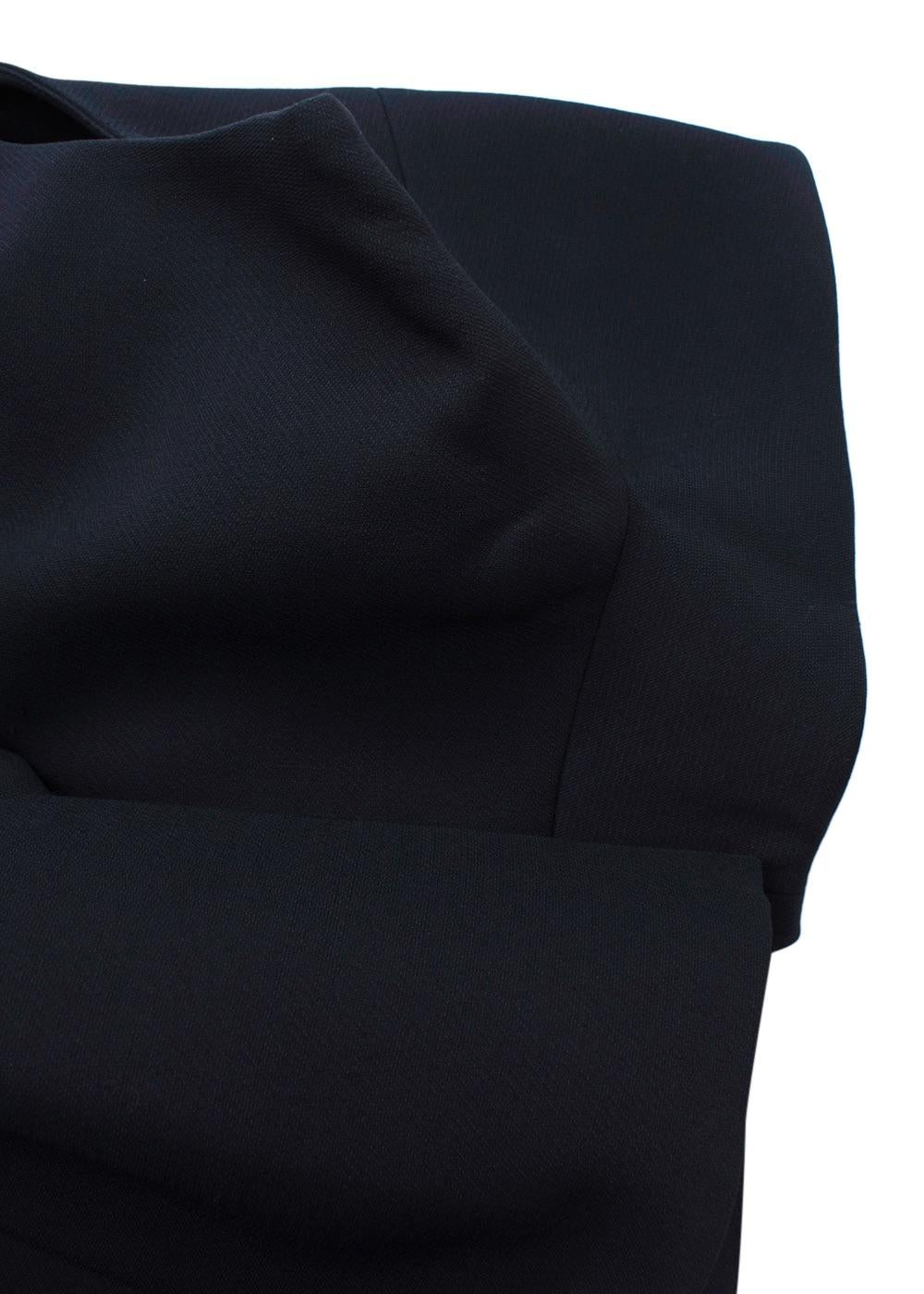 Dior Navy Sleeveless Longline Waistcoat