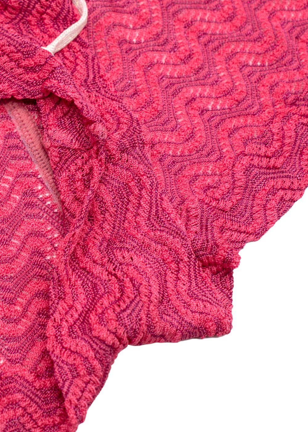 Missoni Multicoloured Sparkly Knit Playsuit