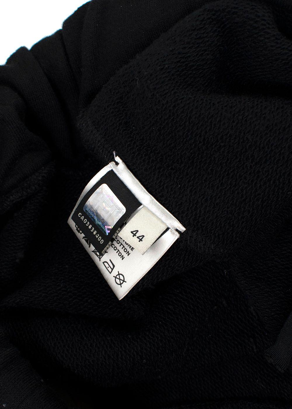 Fendi Black Red Eye Detail Joggers