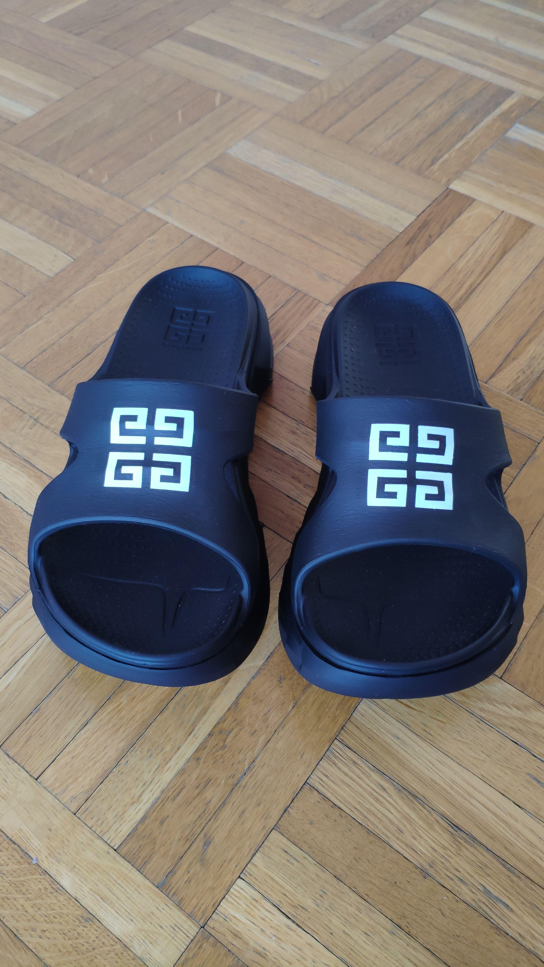 Givenchy Black Marshmallow Slides