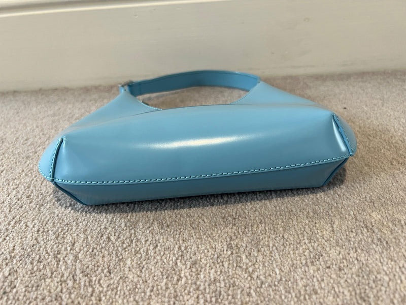 ByFar Blue Baby Amber Shoulder Bag