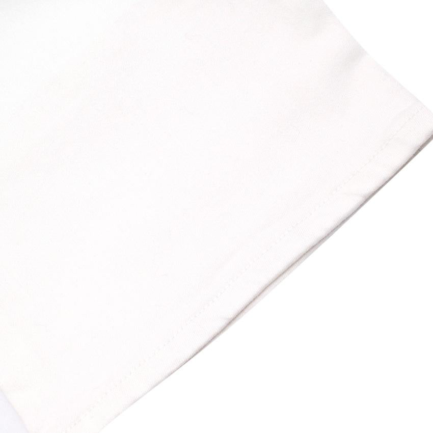 Erderm X Universal Standard White Patchwork Jeans