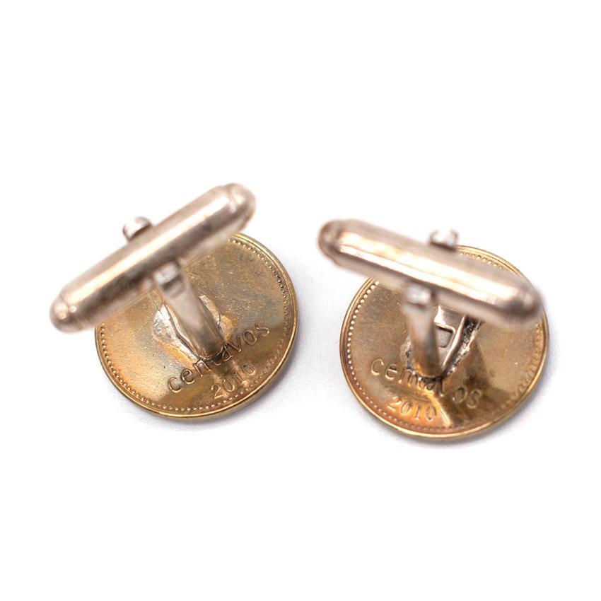 Benson & Clegg Republica Argentina Coin Cufflinks