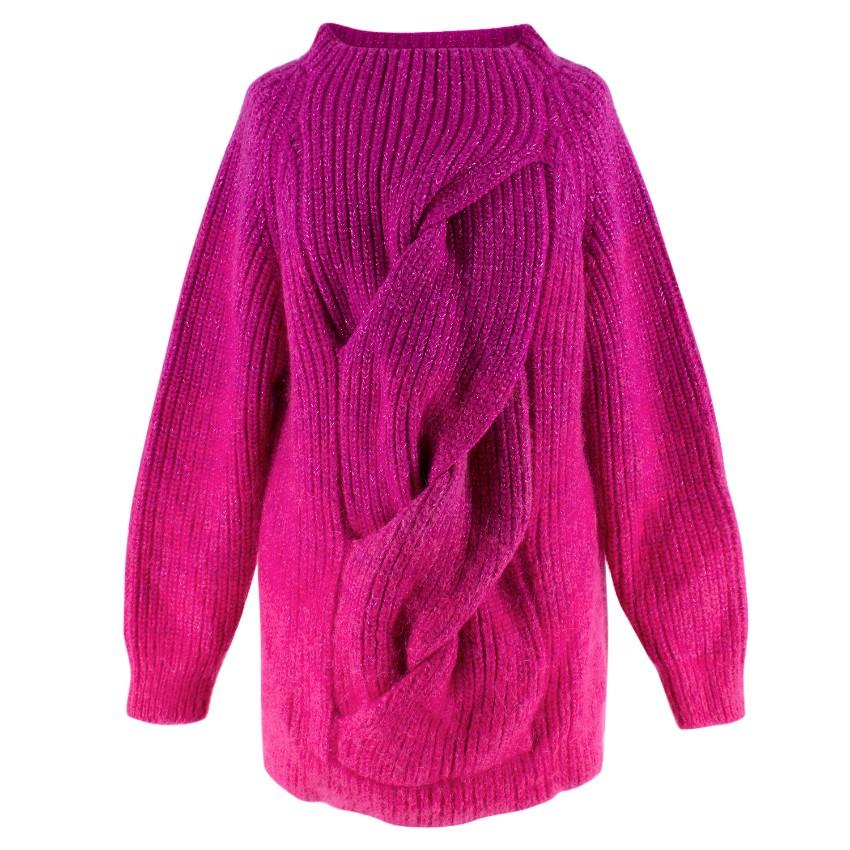Katie Eary Men's Runway Wool Twist Jumper