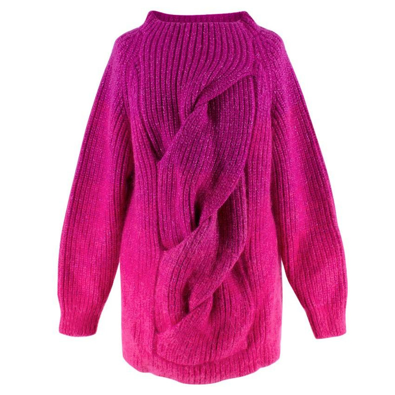 Katie Eary Men's Runway Wool Twist Jumper