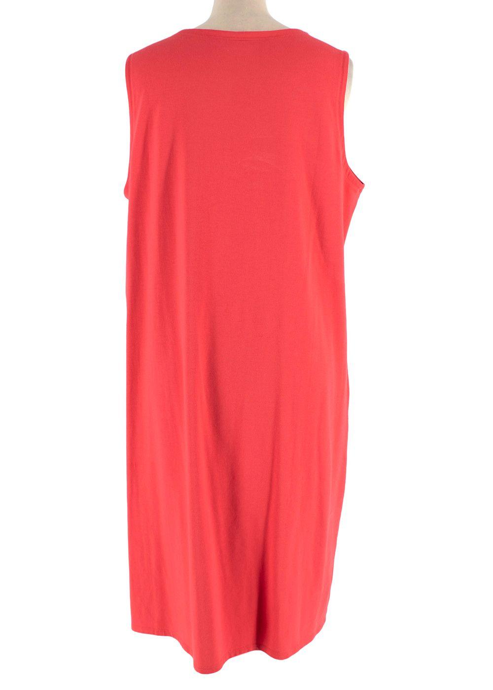 Eileen Fisher Orange T-shirt Dress