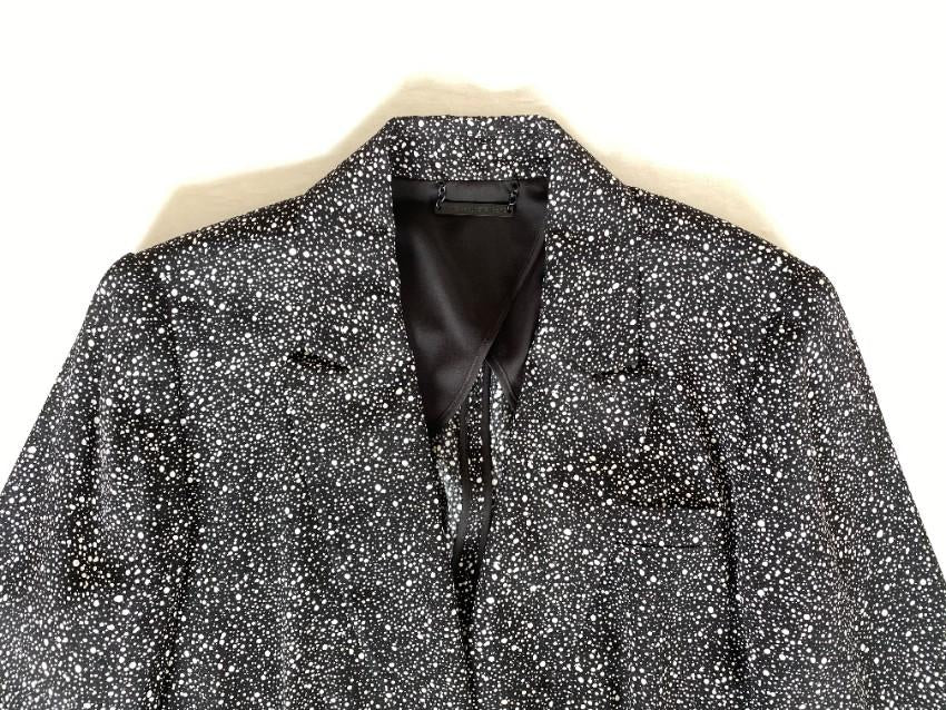 DVF Black & White Charlotte Tailored Jacket