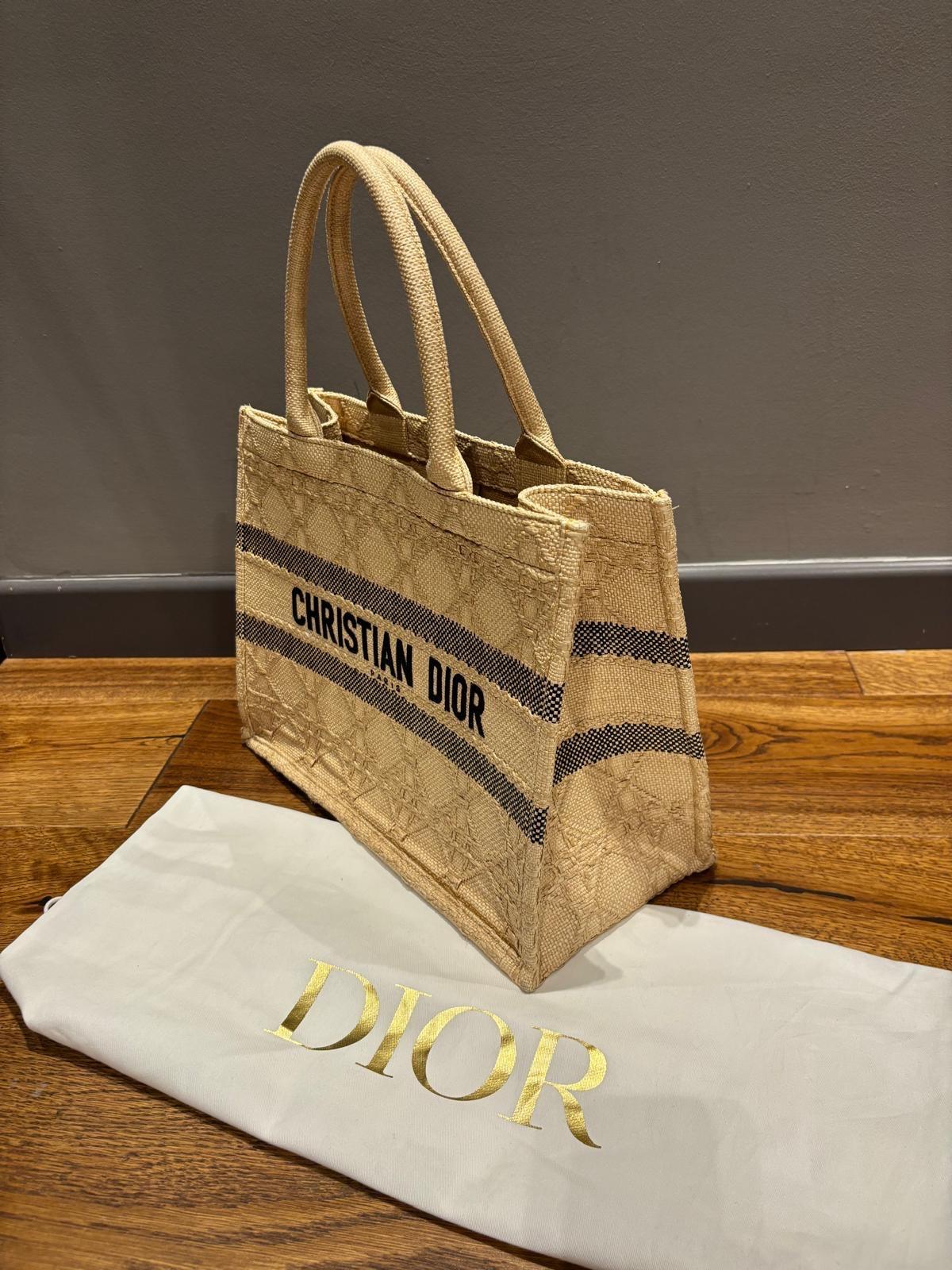 Dior Natural Book Tote