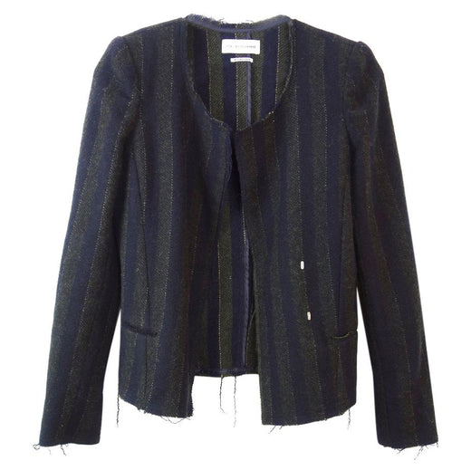 Isabel Marant Striped Distressed Jacket
