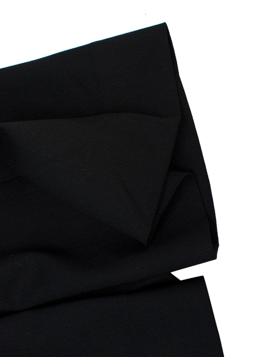 J Crew Black Tailored Trousers