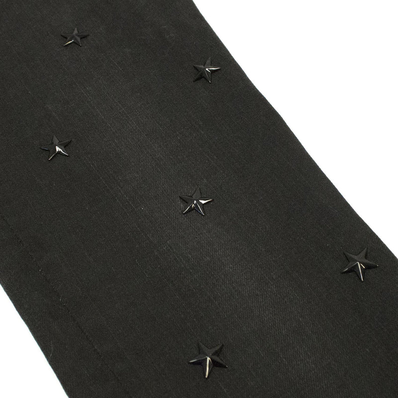 Stella McCartney Grey/Black Jeans With Star Embellishment
