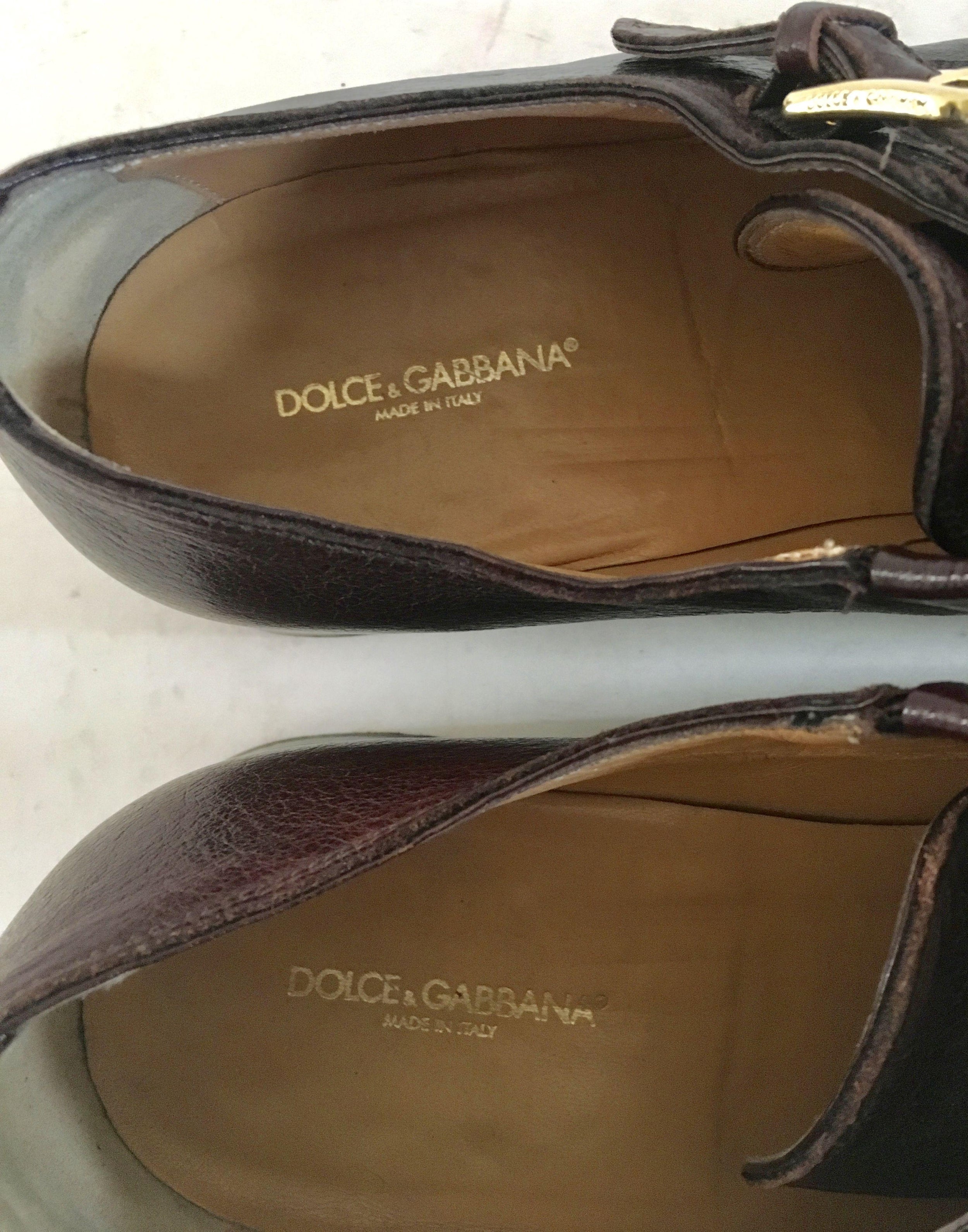 Dolce & Gabbana Monk Strap Shoes