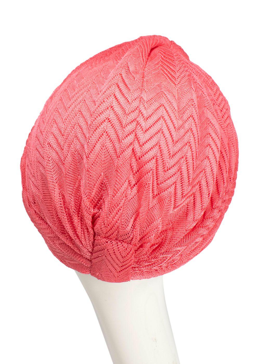 Missoni Coral Knit Turban