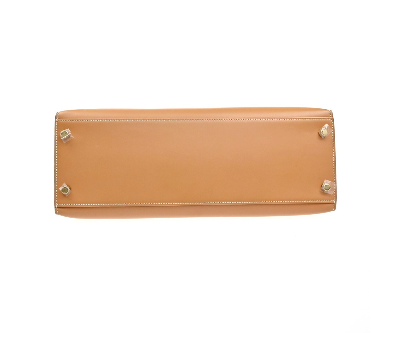 Hermes Tan With White Stitching Kelly 32cms