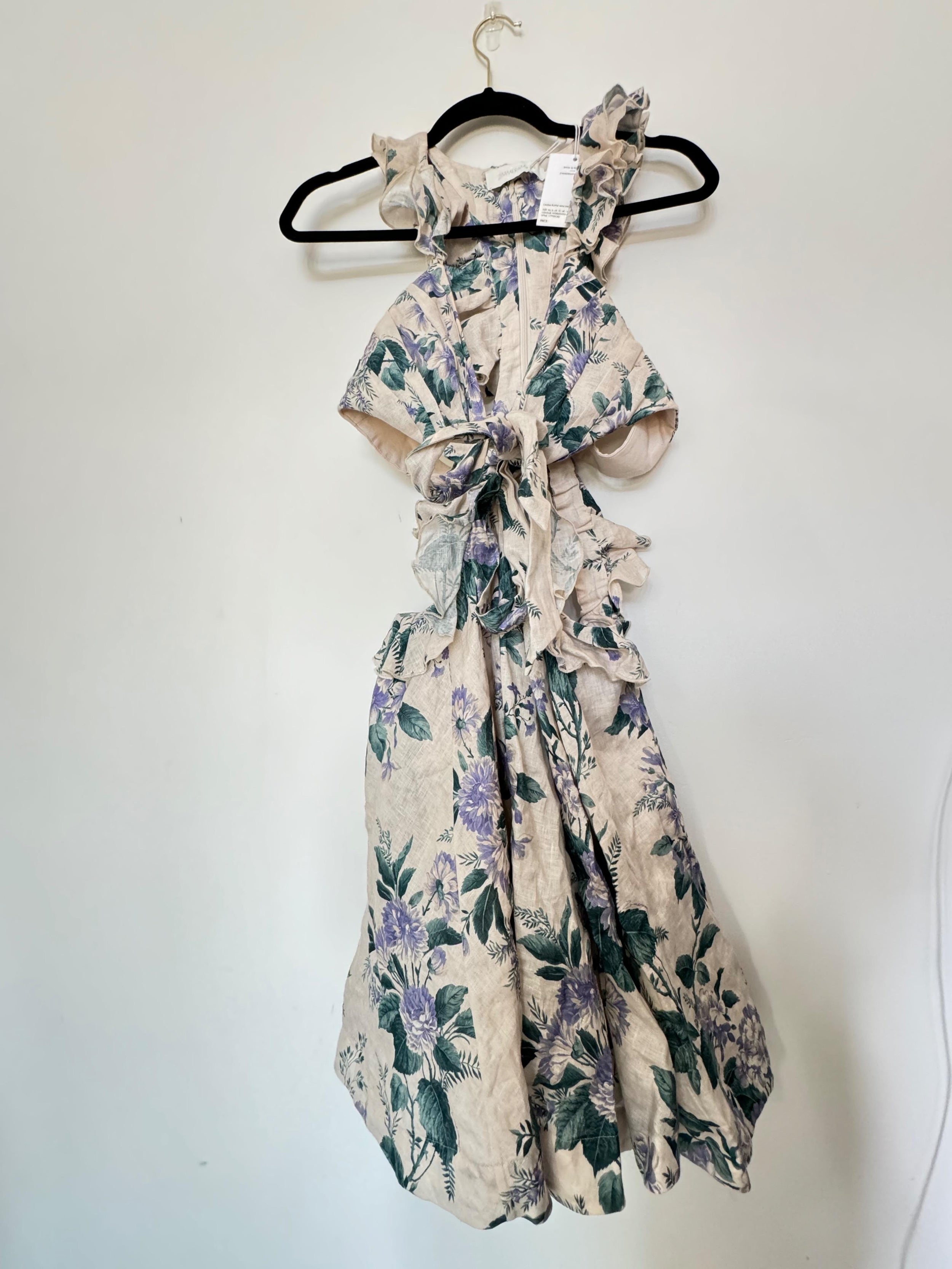Zimmermann Floral Cassia Mini Dress