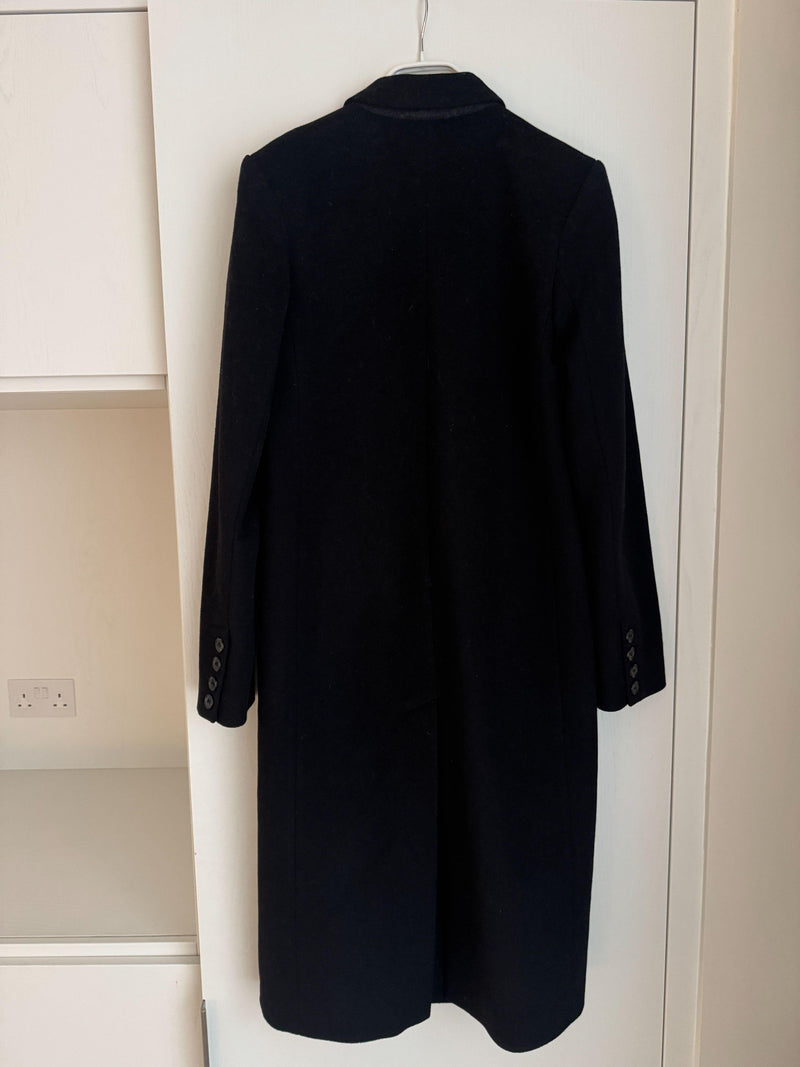 Joseph Black Wool/Cashmere Coat