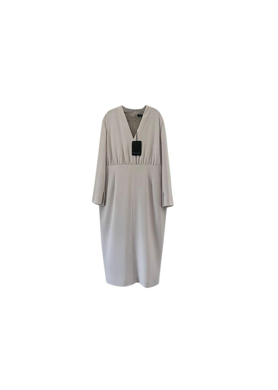 Cream Midi Dress