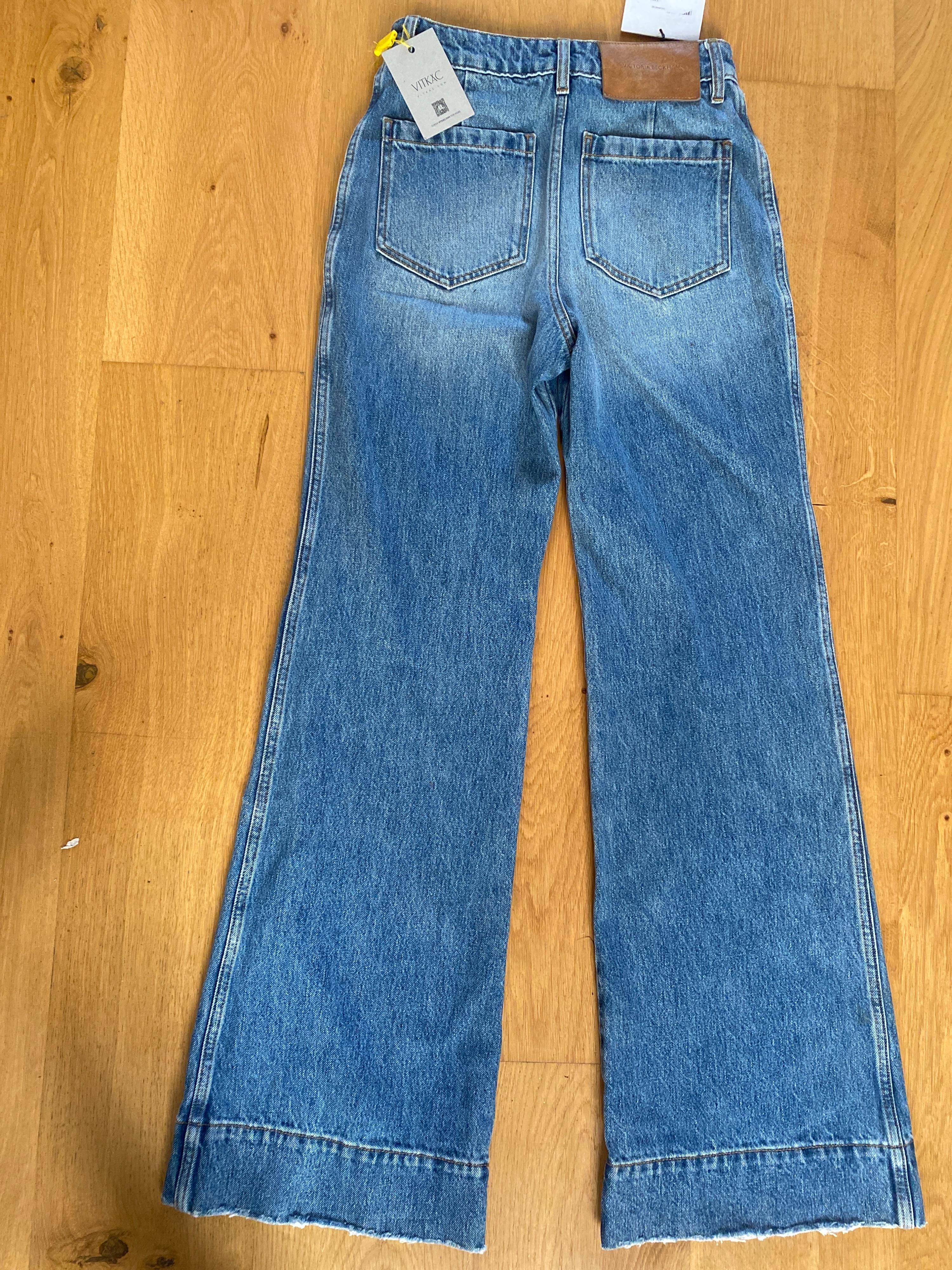 Victoria Beckham High Waisted Alina Jeans