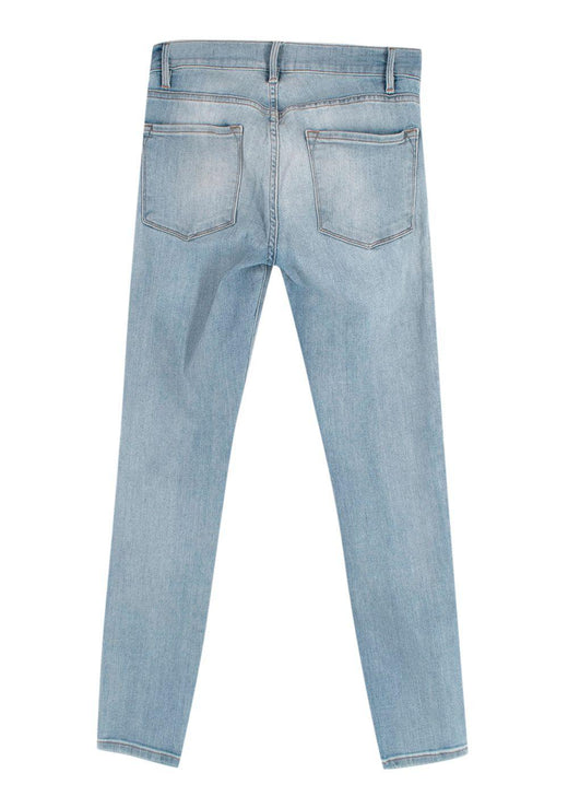 Frame Light Wash Le skinny Je Jeanne Crop Jeans