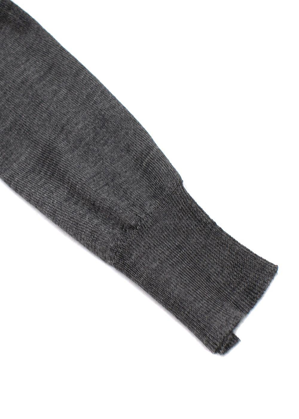 Prada Grey Super Fine Knit Cardigan