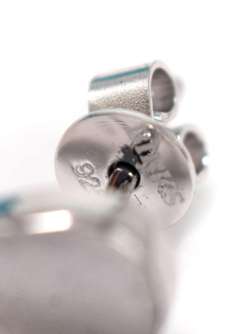 Maison Birks Silver Tear Drop Earrings
