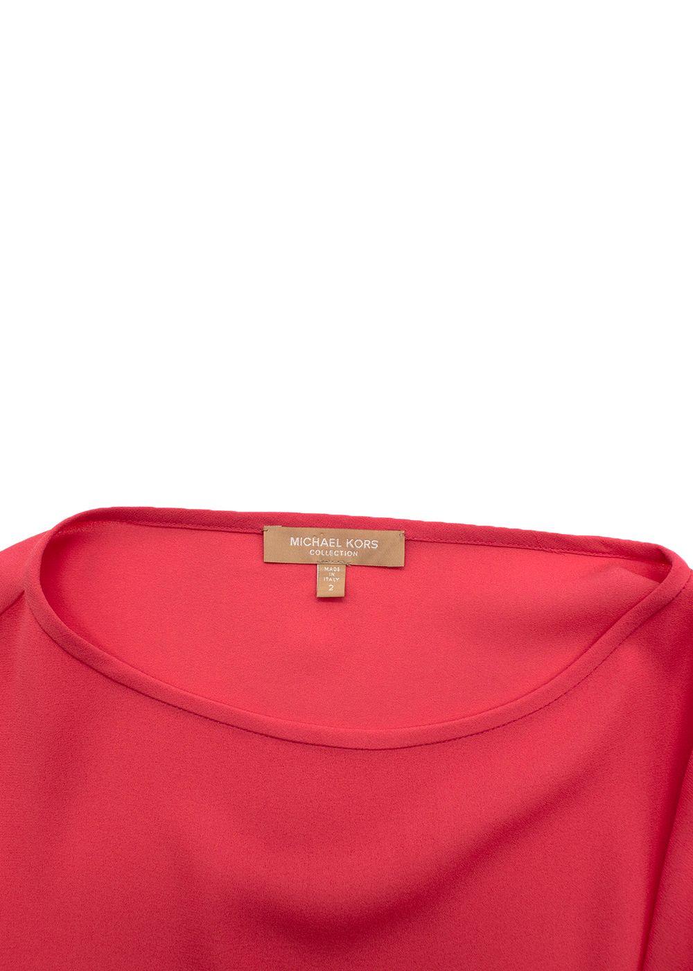 Collection Coral Ruffle Sleeve Top