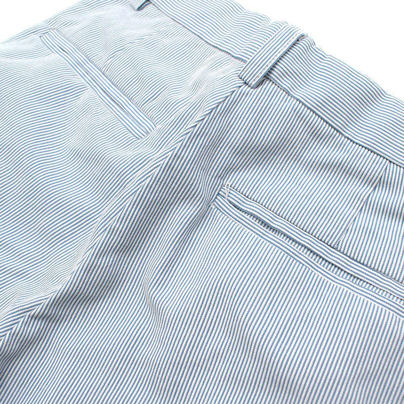 Kids 6Y Blue Striped Trousers