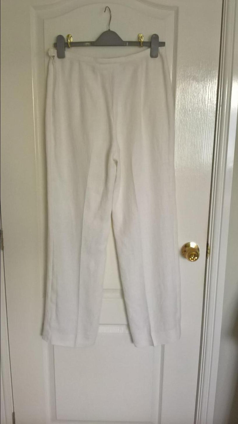 Max Mara ladies linen trousers