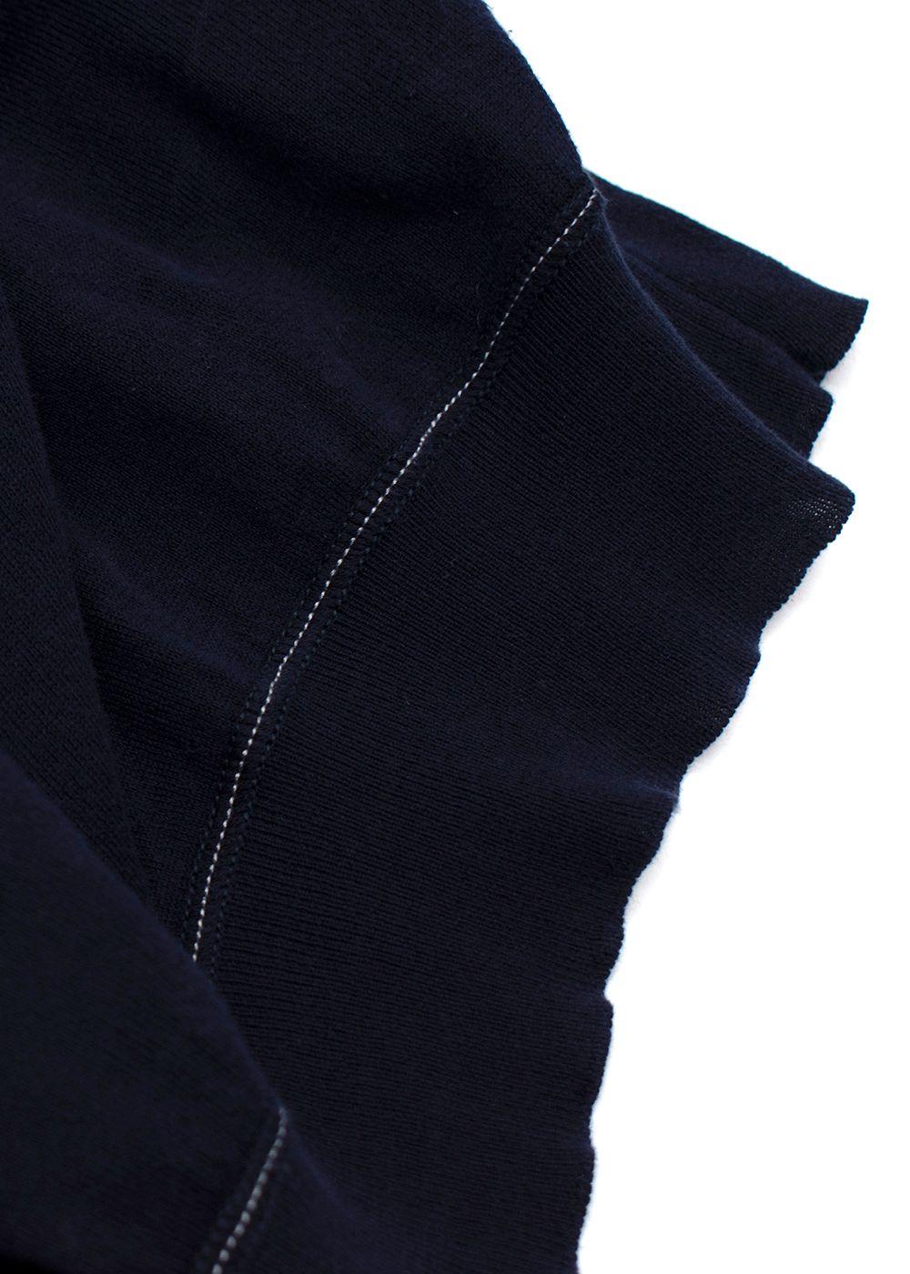Brunello Cucinelli Navy Knit