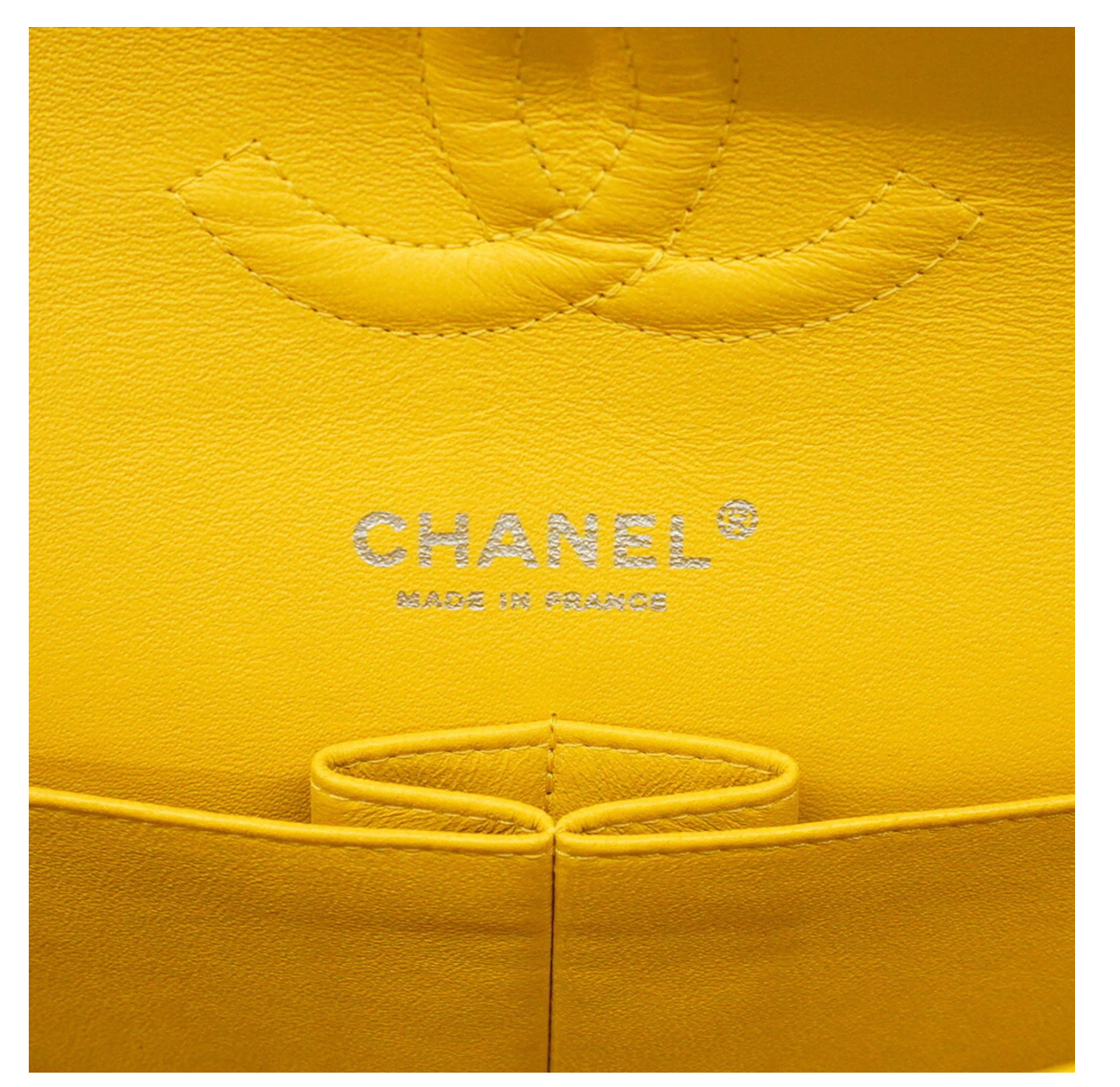 Chanel Quilted Yellow Timeless Bag