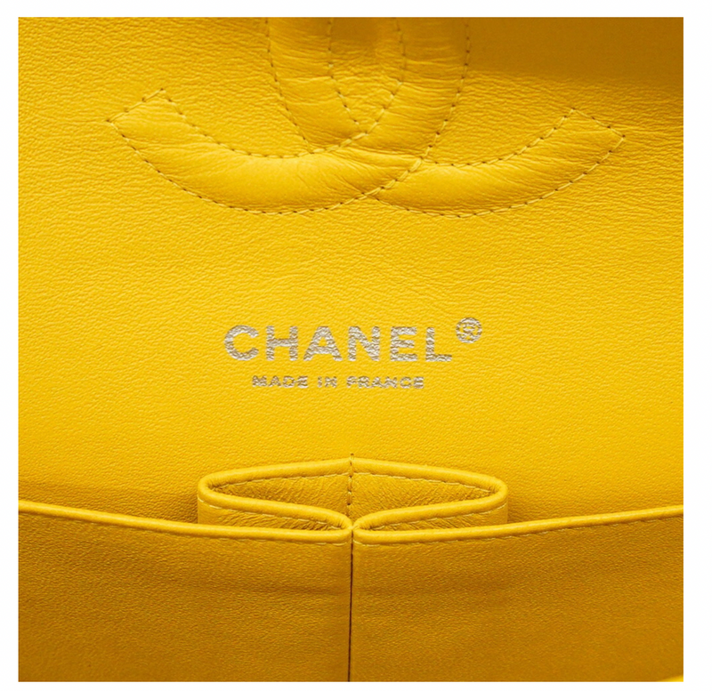 Chanel Quilted Yellow Timeless Bag