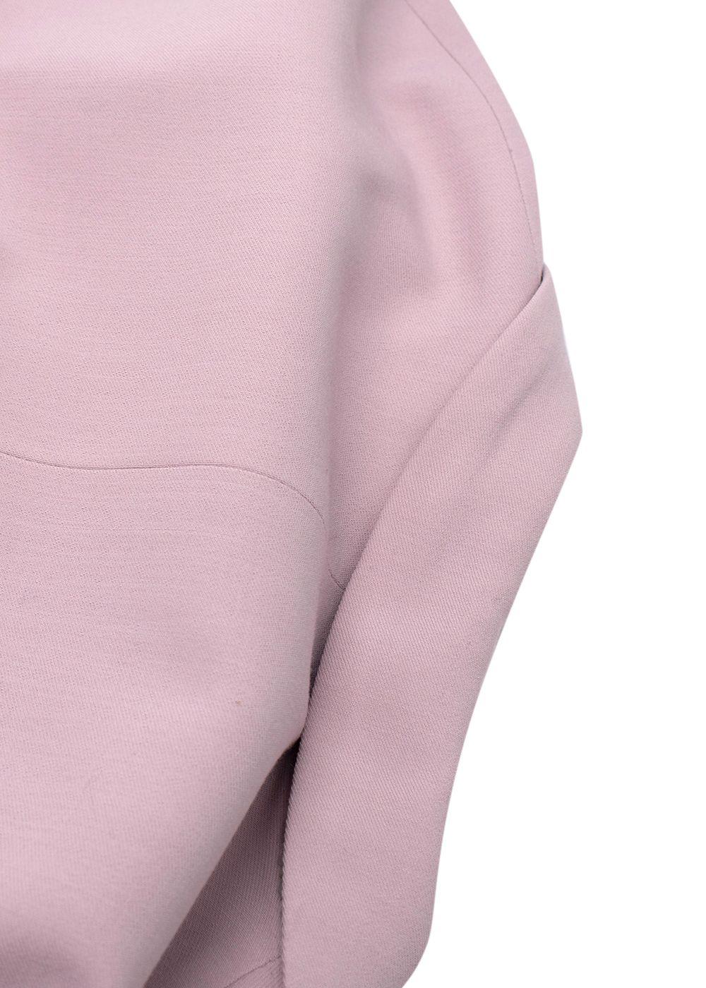 Joseph Pink  Belted Wool-Blend Blazer