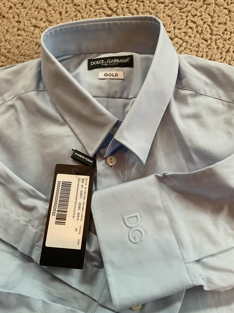 Dolce & Gabbana Blue Classic Shirt