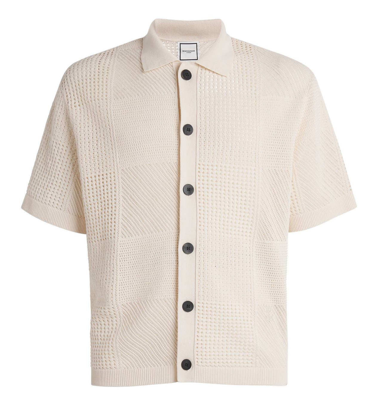 Wooyoungmi Ivory Check Shirt