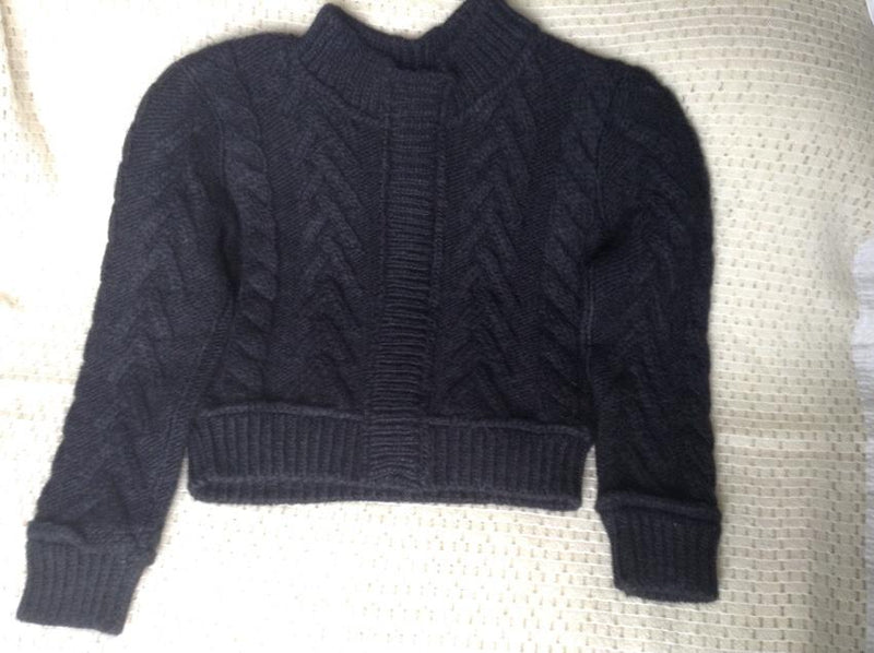 D&G Cropped Wool Jumper