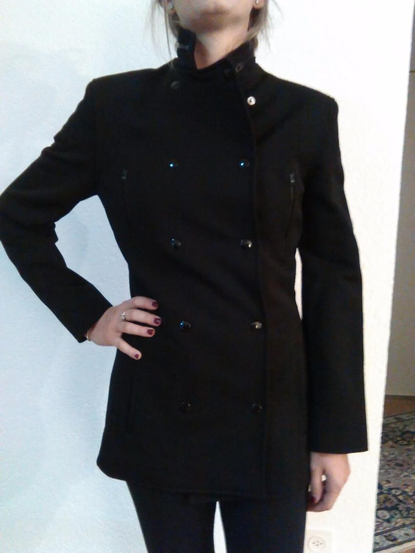 Genny Technical fabric black jacket