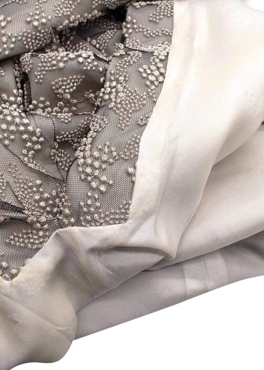 Markarian Grey Pegasus Maxi Dress