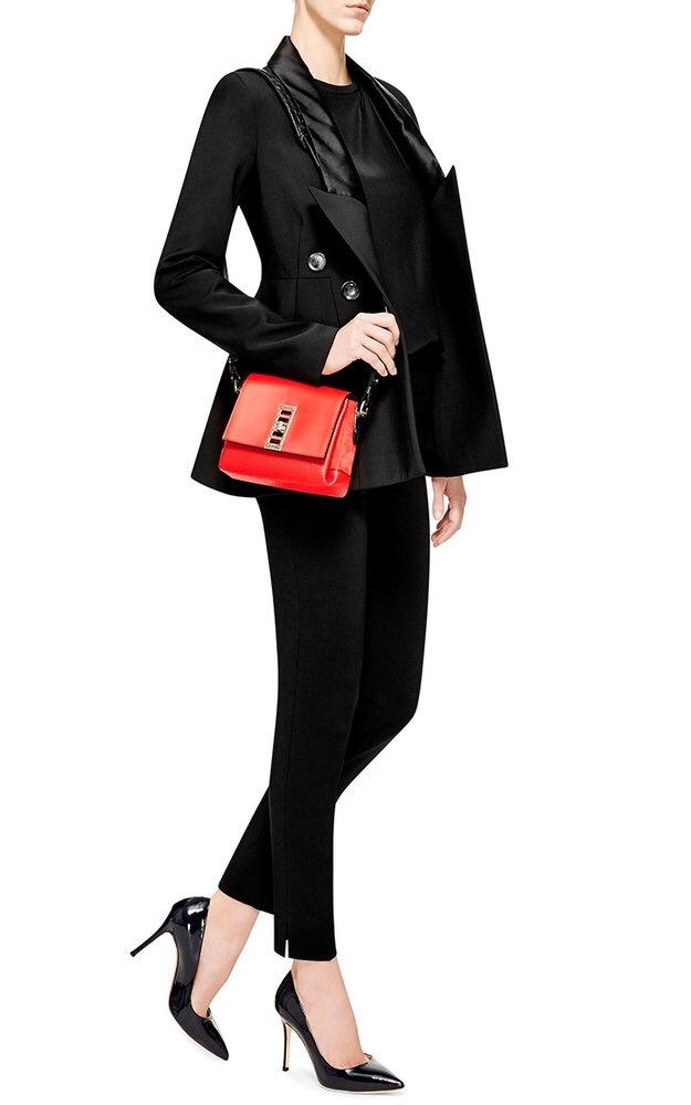 Proenza Schouler red leather cross-body bag