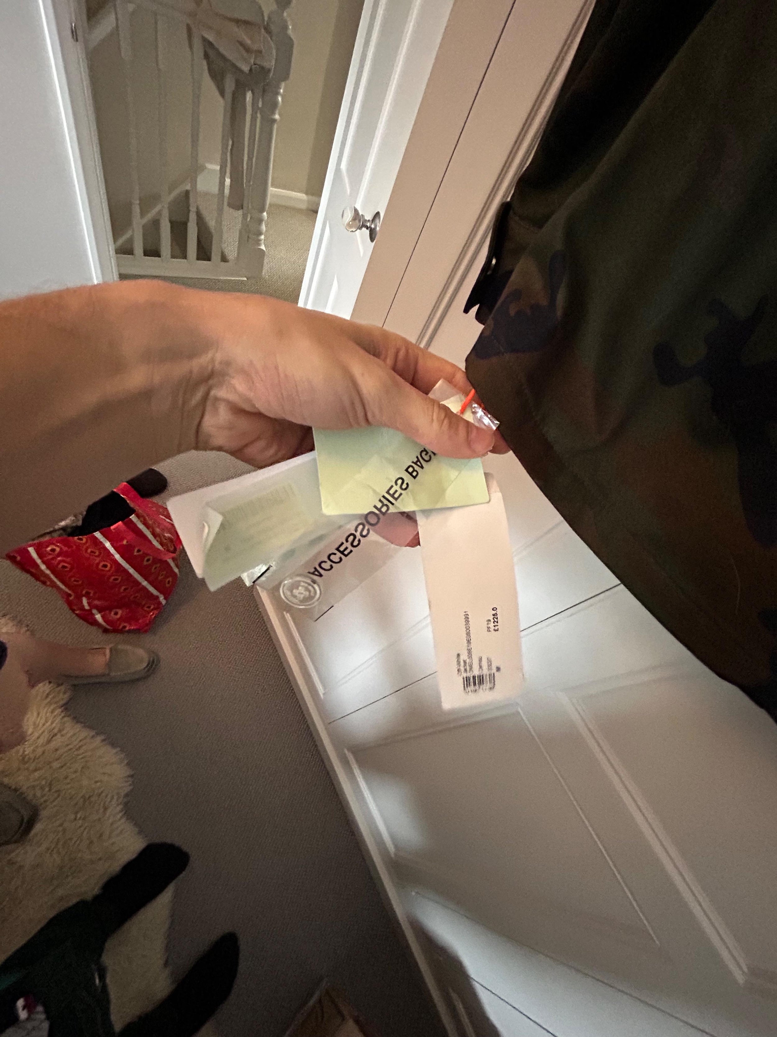 Virgil Abloh Belted Camouflage Jacket