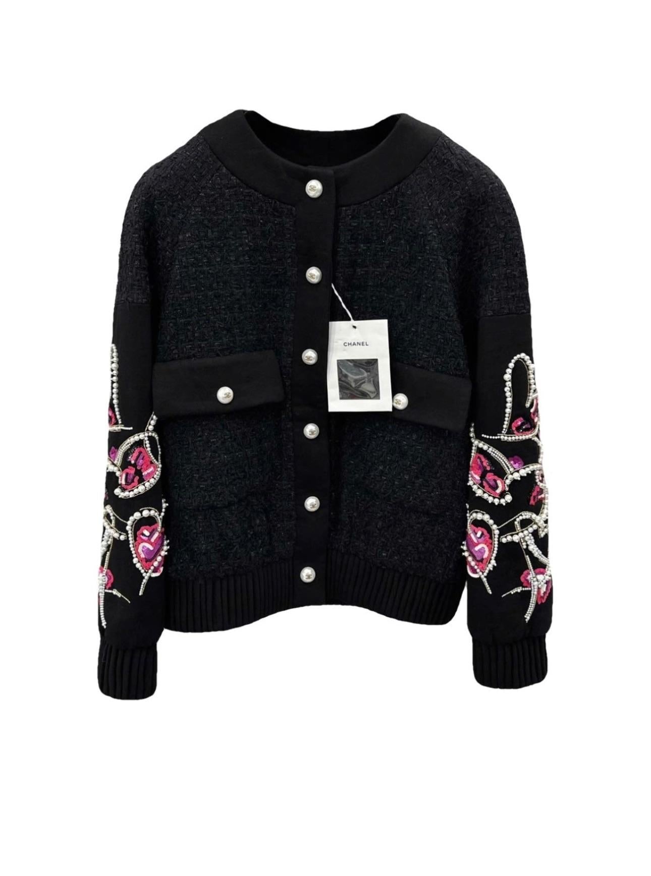 Embellished Tweed Jacket