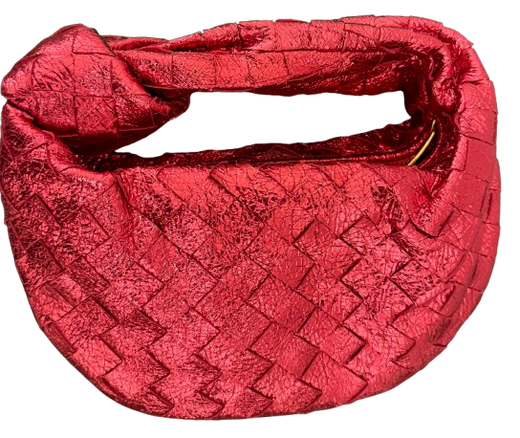 Bottega Veneta Metallic Mini Jodie Bag