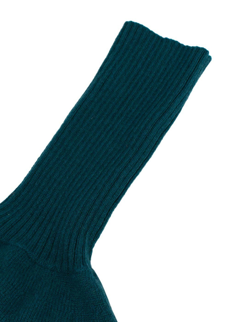 Antonio Berardi Teal Cold-shoulder Merino wool & Cashmere Jumper