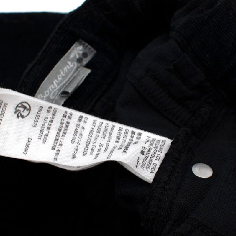 Bonpoint Navy Corduroy Girls Trousers