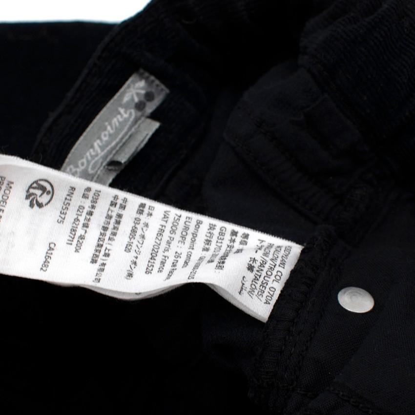 Bonpoint Navy Corduroy Girls Trousers